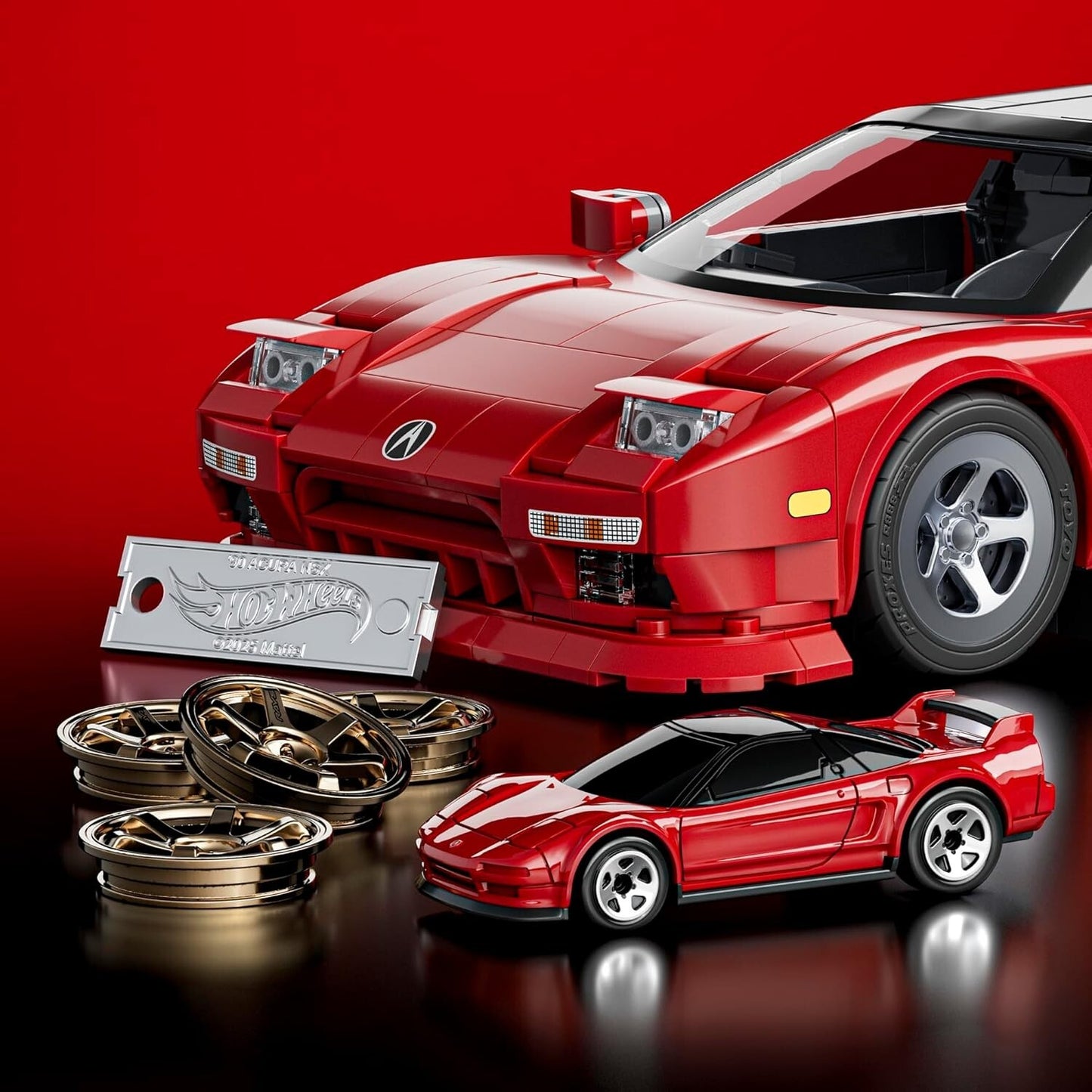 Mattel Brick Shop Hot Wheels Elite Series ’90 Acura NSX JFT17