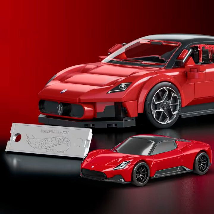 Mattel Brick Shop Hot Wheels Maserati MC20