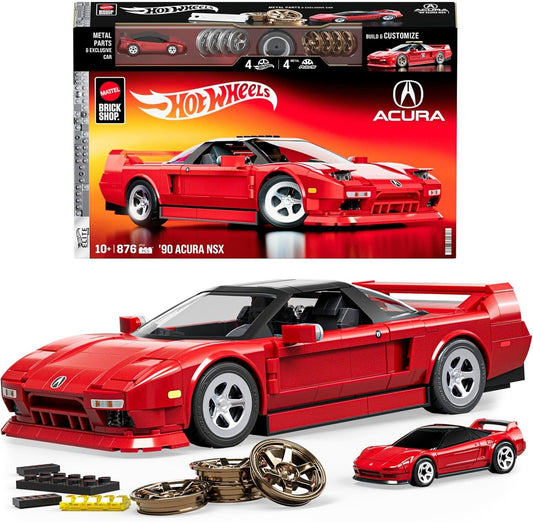 Mattel Brick Shop Hot Wheels Elite Series ’90 Acura NSX JFT17